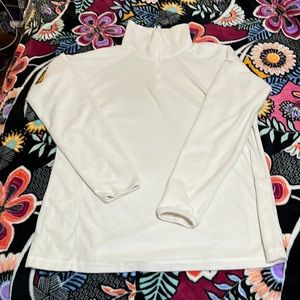 Columbia 1/4 Zip Cream NWOT